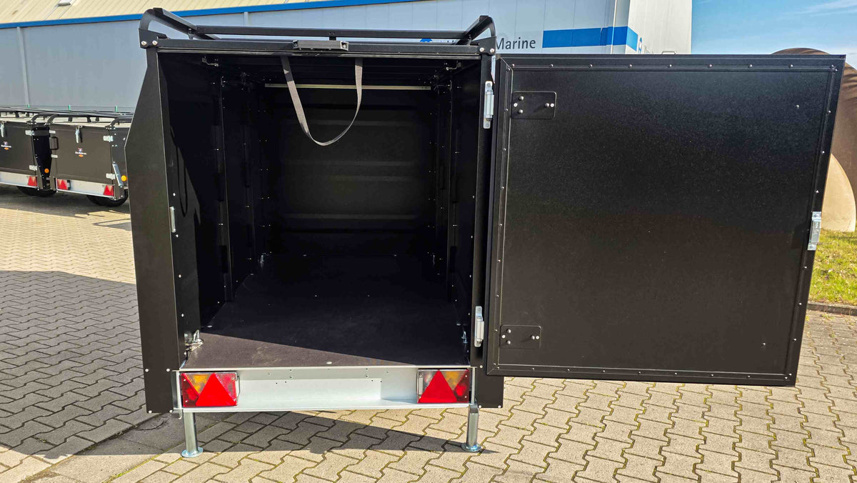 Dachzelt Anhänger auf Kofferanhänger-Basis – TPV KT-EB2 Plus