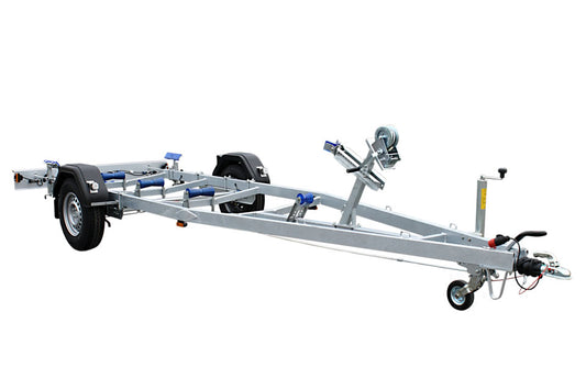 BA 1300-L Bootstrailer 1300kg, 6.680 x 1.970 x 1.480 Bootslänge bis 5.8m mit Winde