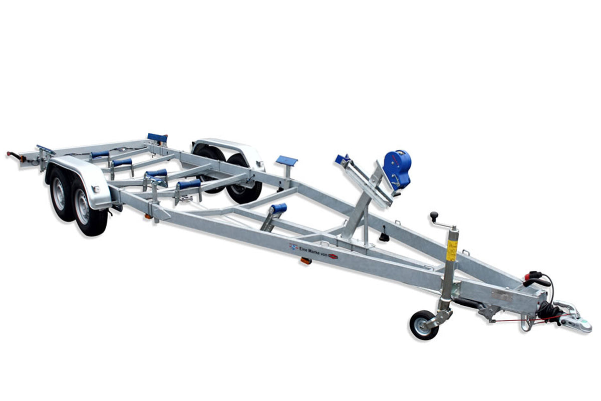 BA 2700-L Bootstrailer 8.305 x 2.290 x 1.545 Bootslänge bis 7,5m mit Winde