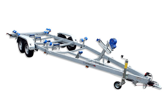 BA 2700-R Bootstrailer 8.305 x 2.290 x 1.545 2700kg Bootslänge bis 7,5m mit Winde