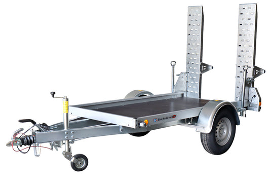 BEB 2412/13 gebremst Baggertransporter, 1300kg 4.047 x 1.780 x 2.125
